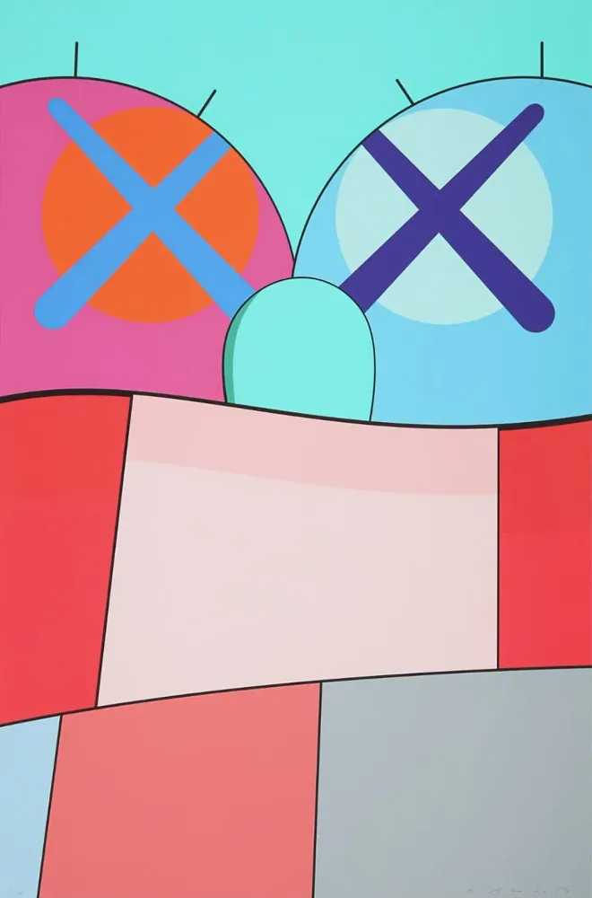 Kaws, ‘No Reply 7’, 2015, Print, Screenprint in colours, on wove paper, Pace Gallery, Numbered, Dated