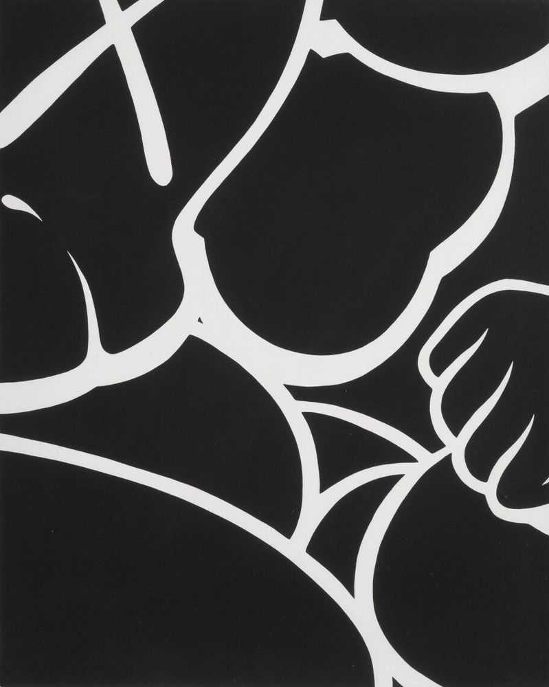 Kaws, ‘Running Chum (3)’, 1999, Print, screenprint on deckled edge Arches paper, Houston Gallery, Numbered, Dated