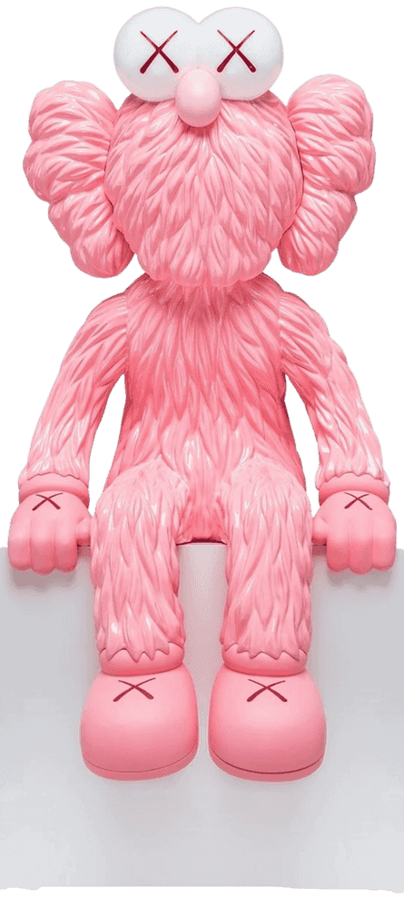 Kaws, ‘Seeing (Pink)’, 2021, Sculpture, Alloy, ceramic, LED light and mixed media, DDT, Numbered