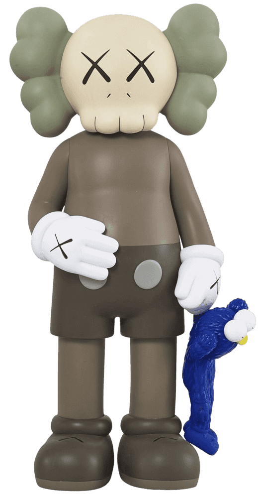 Kaws, ‘Share (Brown)’, 2020, Sculpture, Painted cast vinyl, Kawsone, 