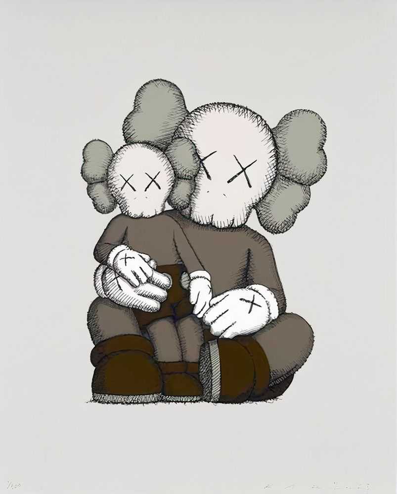Kaws, ‘Shelter (Print)’, 19-05-2023, Print, Screen print on Stonehenge paper, Kawsone, Numbered