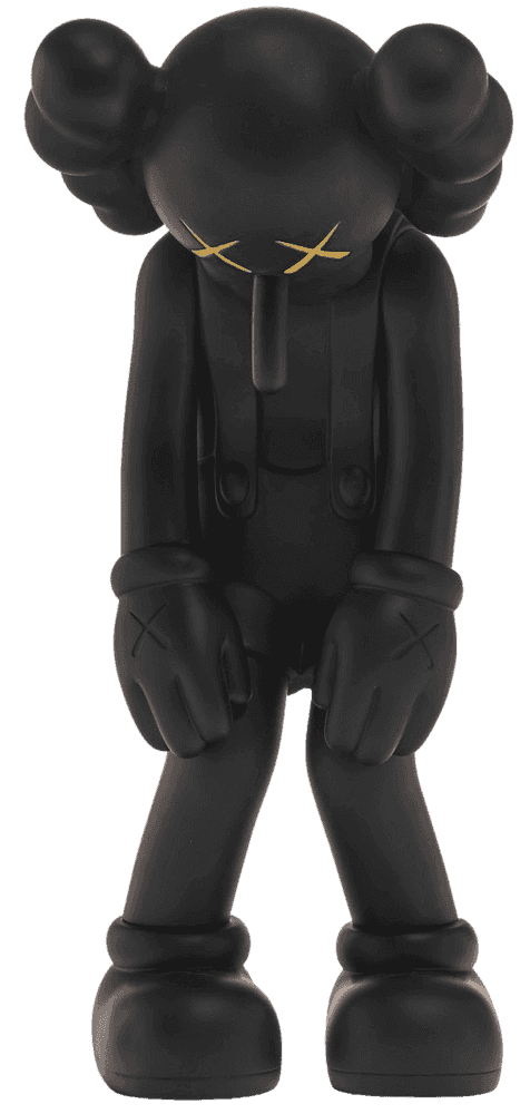 Kaws, ‘Small Lie (Black)’, 2017, Sculpture, Painted cast vinyl, Kawsone, 