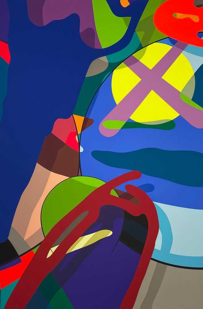 Kaws, ‘Tension #1’, 2019, Print, Screenprint on Saunders Waterford 425gm HP hi-white, null, Numbered, Dated