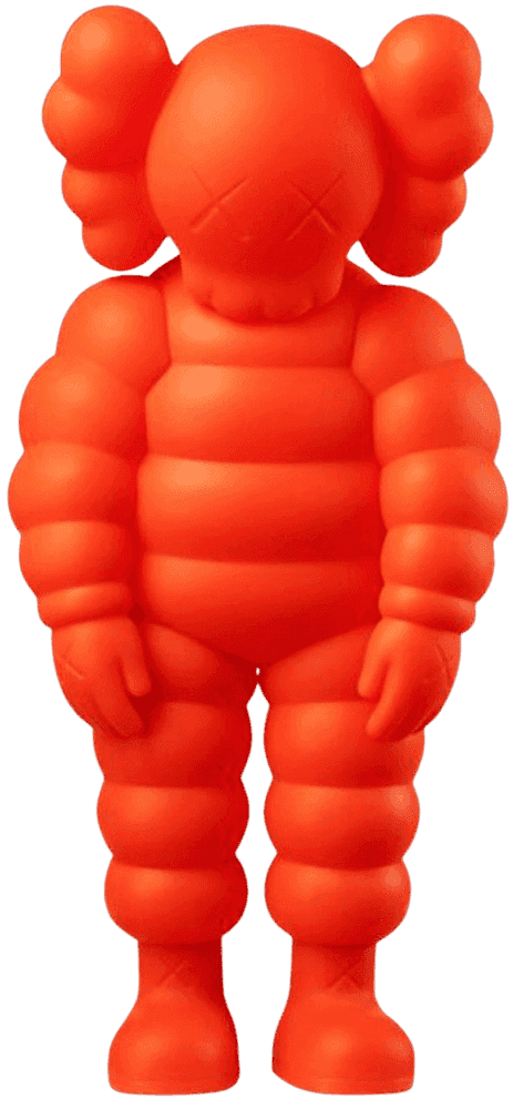 Kaws, ‘What Party Figure (Orange)’, 2020, Sculpture, Painted cast vinyl, Kawsone, 