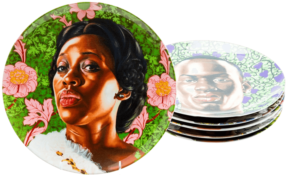 Kehinde Wiley, ‘Plate Set’, 2015, Collectible, Set of 6 porcelain plates, Artware Editions, 