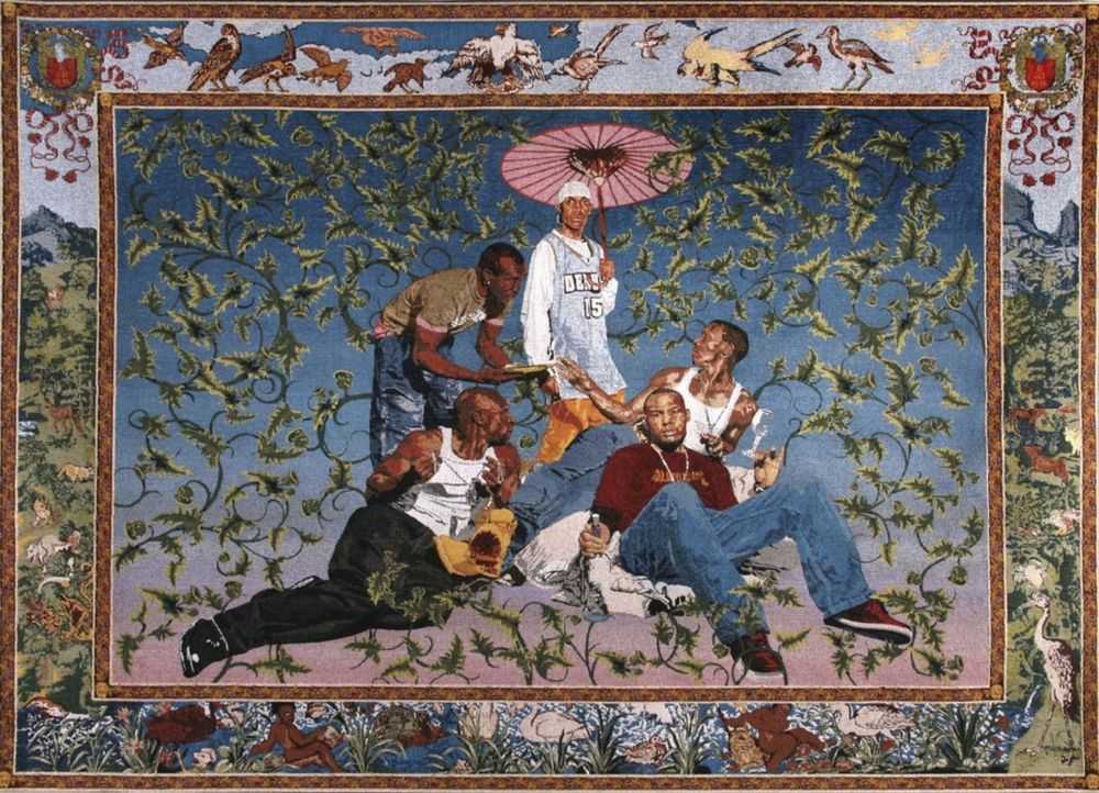 Kehinde Wiley, ‘The Gypsy Fortune Teller’, 2007, Sculpture, Jacquard tapestry in Italian cotton and Italian viscose, Cerealart, Numbered