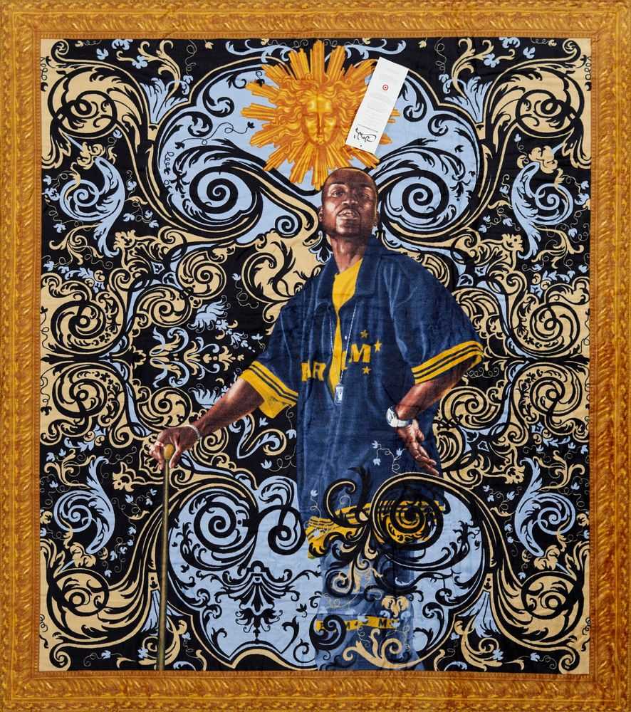 Kehinde Wiley, ‘WOW Artist Beach towel’, 2008, Collectible, 100% Cotton Made in Brazi, Art Production Fund, 