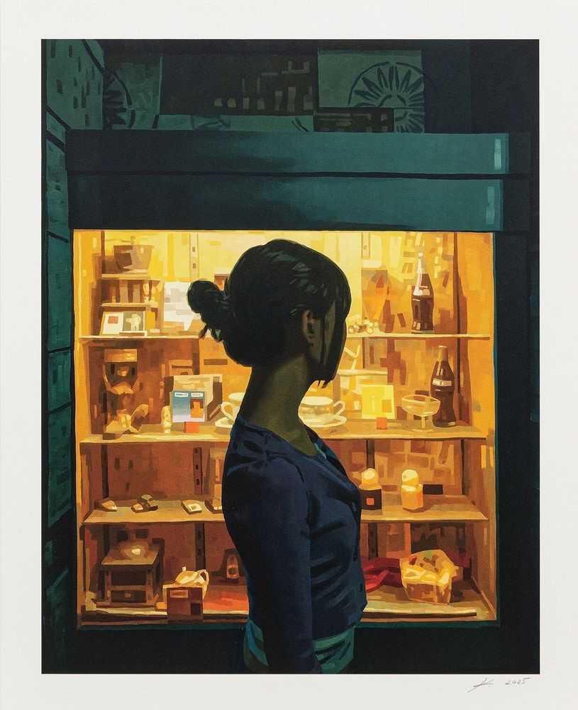 Keita Morimoto, ‘Jewel Box’, 2025, Print, Archival pigment print with silkscreen printed gold shimmer details and a matte varnish seal on Somerset TS Radiant White 410gsm paper, Avant Arte, Numbered