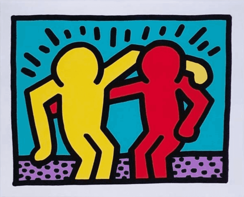 Keith Haring, ‘Pop Shop I - Plate III’, 1987, Print, Screenprint on paper, Martin Lawrence Limited Editions, Numbered, Dated