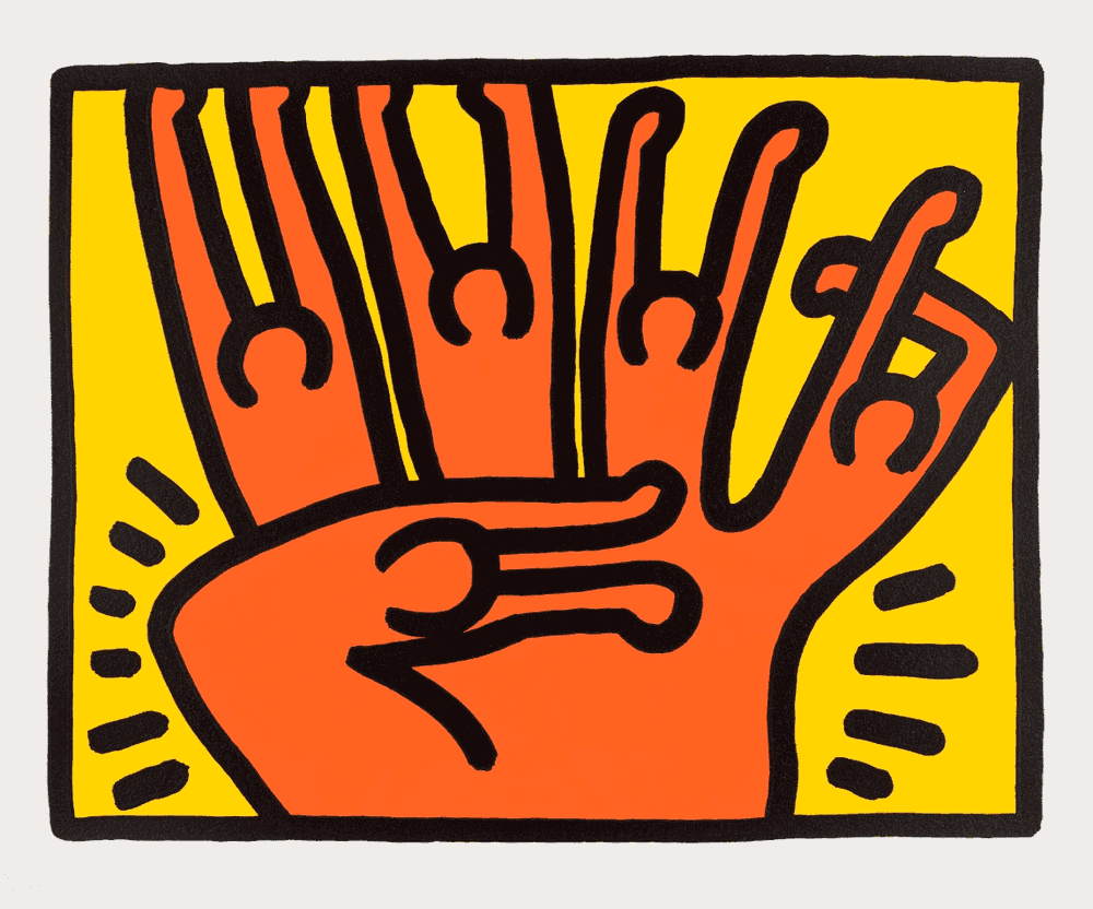 Keith Haring, ‘Pop Shop VI - Plate IV’, 1989, Print, Screenprints in Colors on Wove Paper, Martin Lawrence Limited Editions, Numbered, Dated
