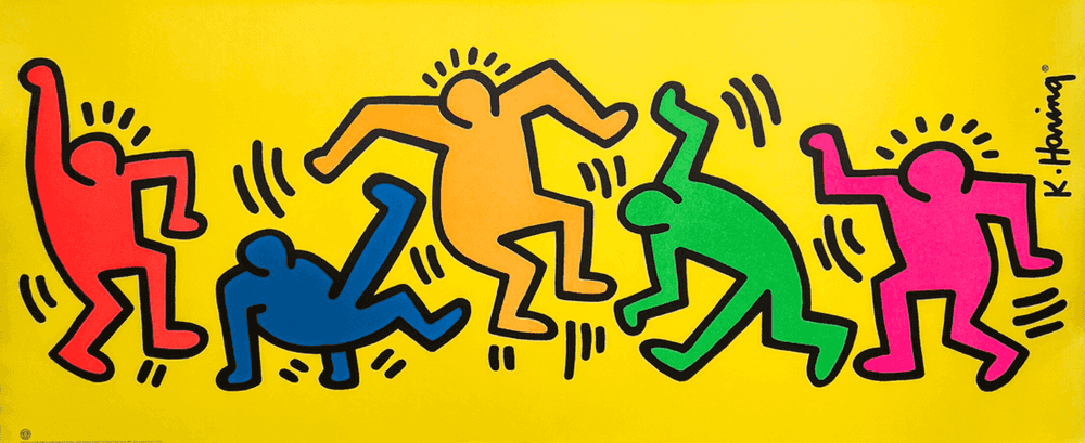 Keith Haring, ‘The Dance’, 1992, Print, Offset Lithograph on heavy matte fine art paper., Durham Press, 