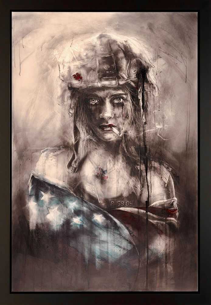 Keith Maiden, ‘Crude Reality’, 2015, Print, Boxed canvas, Castle Fine Art, Numbered, Framed