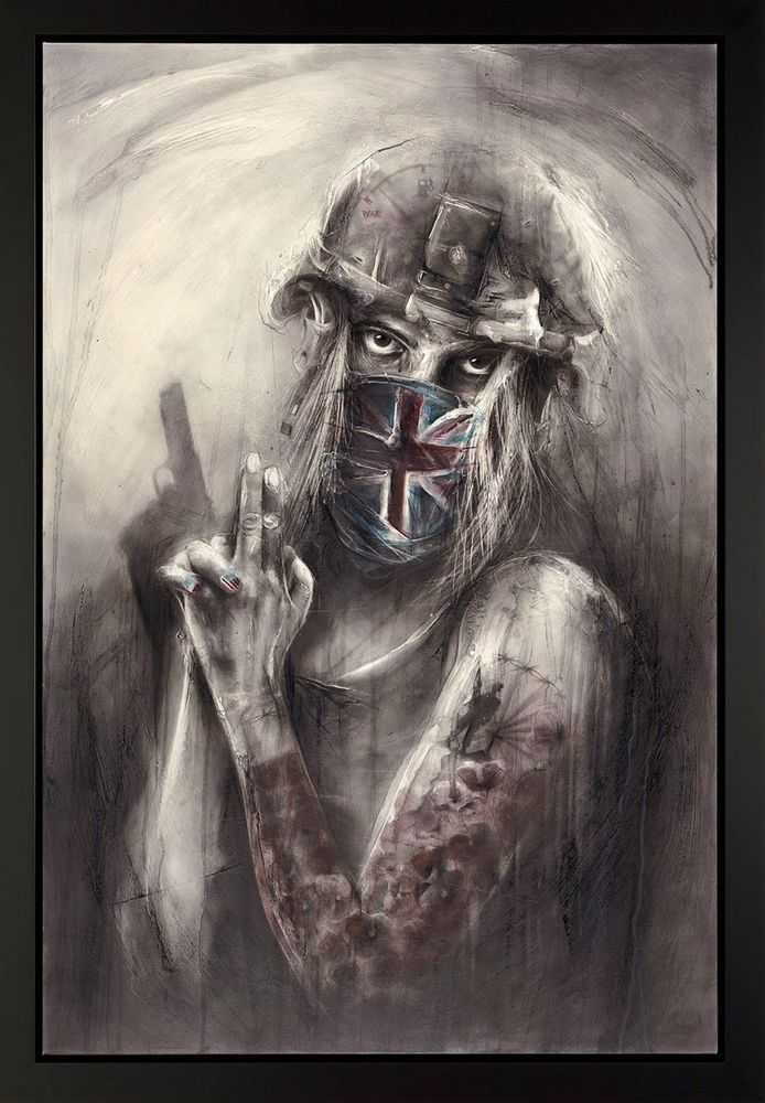 Keith Maiden, ‘Oil Be Back’, 2015, Print, Hand-Embellished Canvas, Castle Fine Art, Numbered, Framed