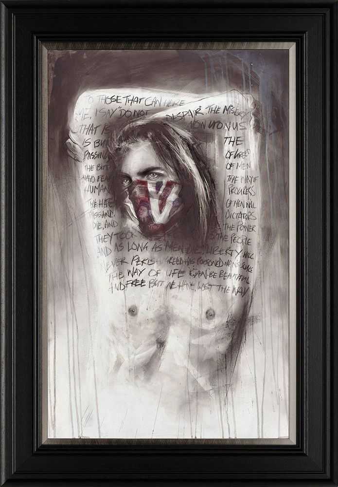 Keith Maiden, ‘Private Everything I’, 2016, Print, Giclee On Canvas, Castle Fine Art, Numbered, Framed