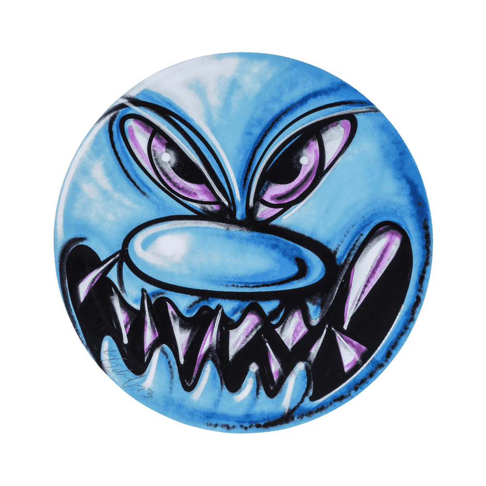 Kenny Scharf, ‘BLUESTER’, 2023, Print, 15 colour screenprint on Mohawk Superfine UltraWhite, 160 lb cover, JRP Editions, Numbered