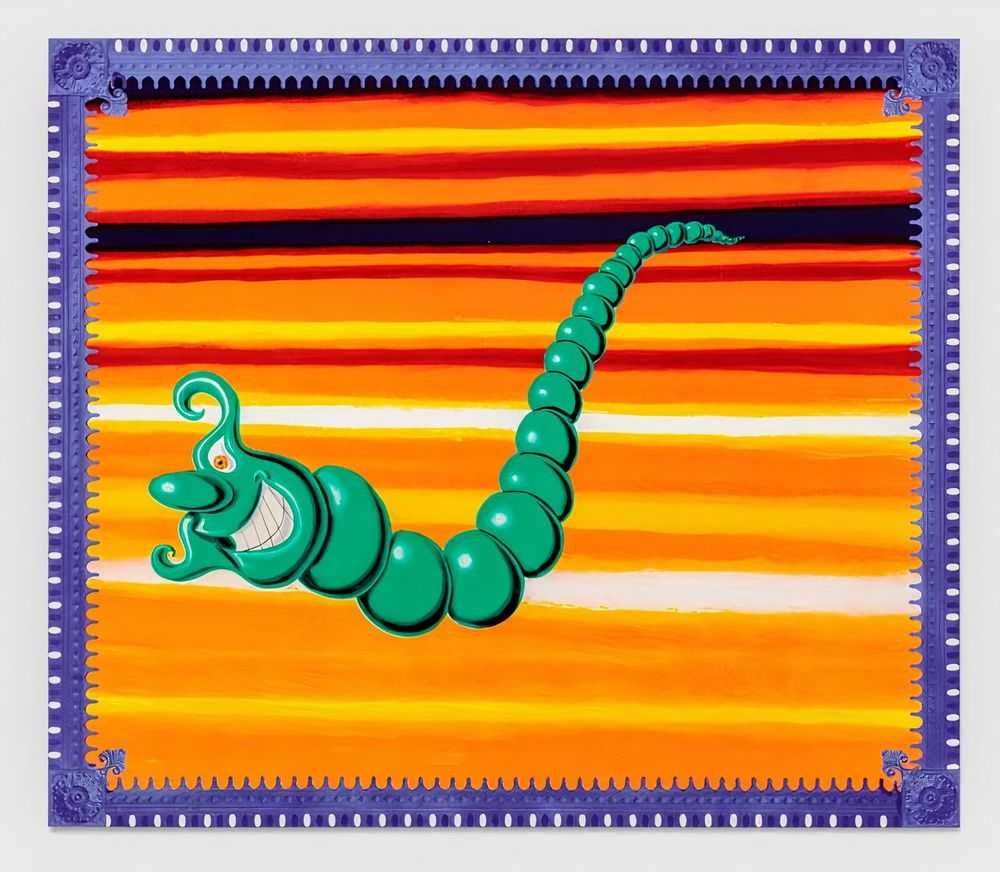 Kenny Scharf, ‘Jade Pea God’, 1988, Print, Screenprint, Martin Laurence, Numbered