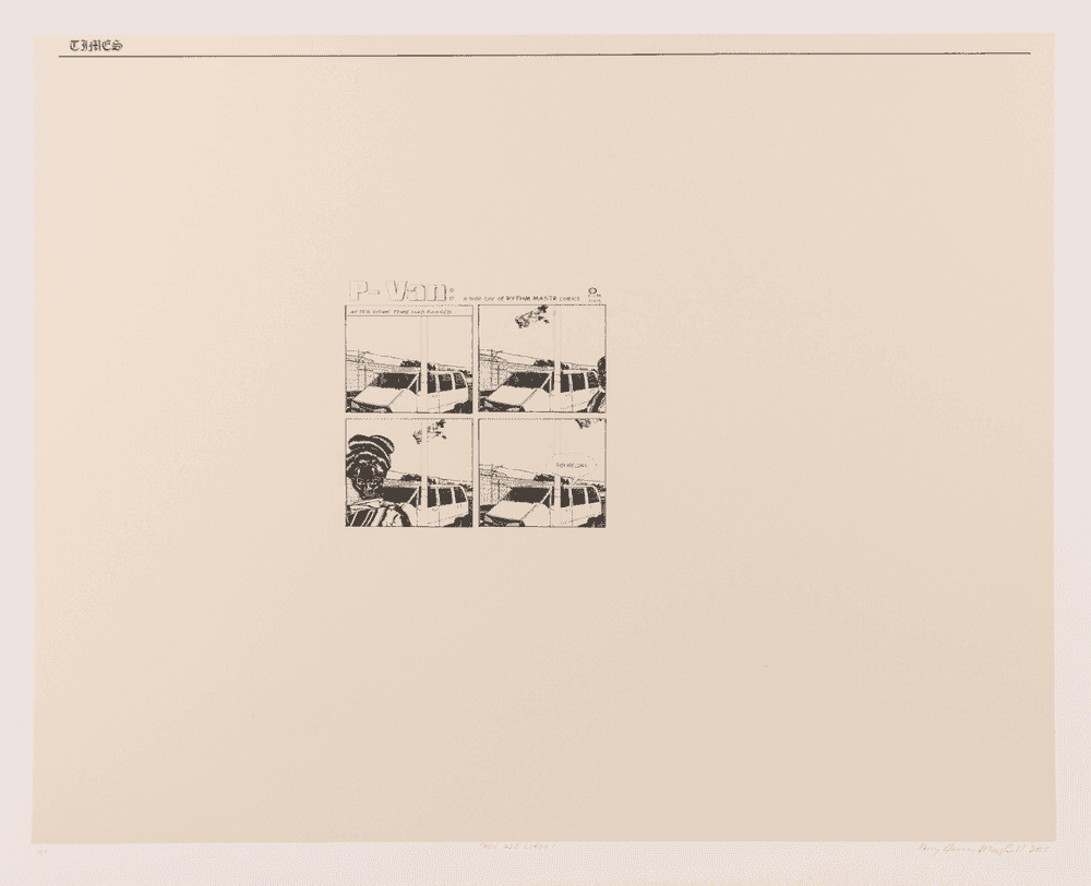 Kerry James Marshall, ‘They Are Liars!’, 2005, Print, Screenprint on wove, null, Numbered, Dated