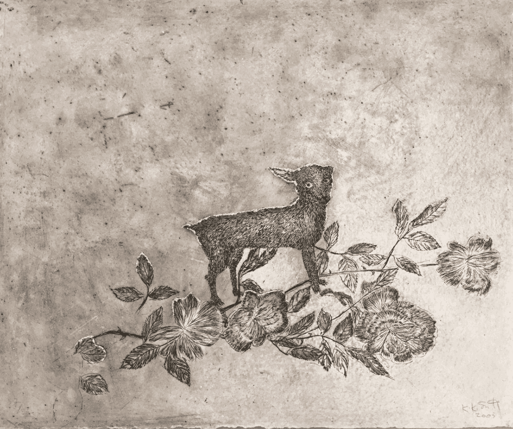 Kiki Smith, ‘Regalo’, 2003, Print, Mixografia, null, Numbered, Dated