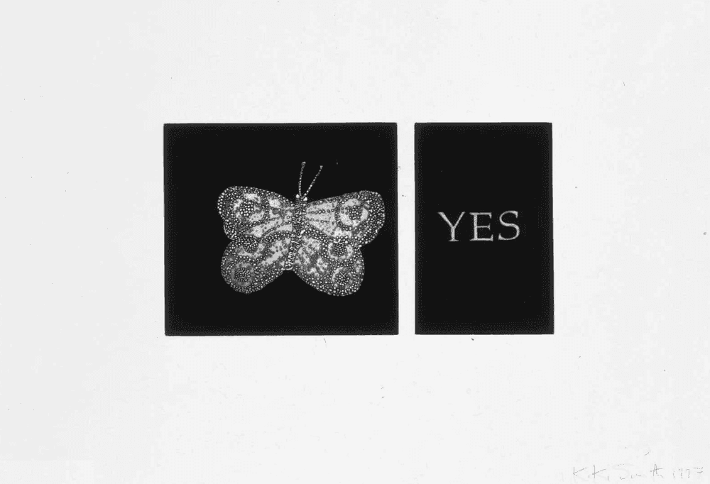 Kiki Smith, ‘Yes’, 1997, Print, Intaglio in 1 colour, Universal Limited Art Editions, Numbered, Dated