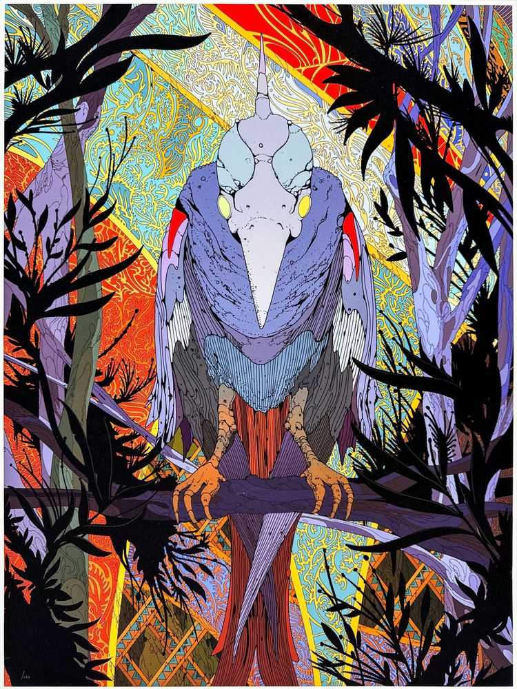 Kilian Eng, ‘Tech Fauna II’, 2024, Print, Archival pigment print on 310 gsm Hahnemühle German Etching paper., null, 