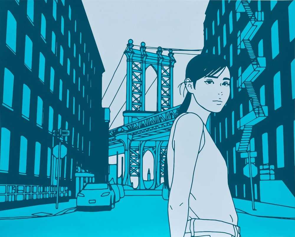 Kyne, ‘Untitled (Brooklyn)’, 2024, Print, Three-color silkscreen on Kakita 300 gsm paper, Phillips Dropshop, Numbered