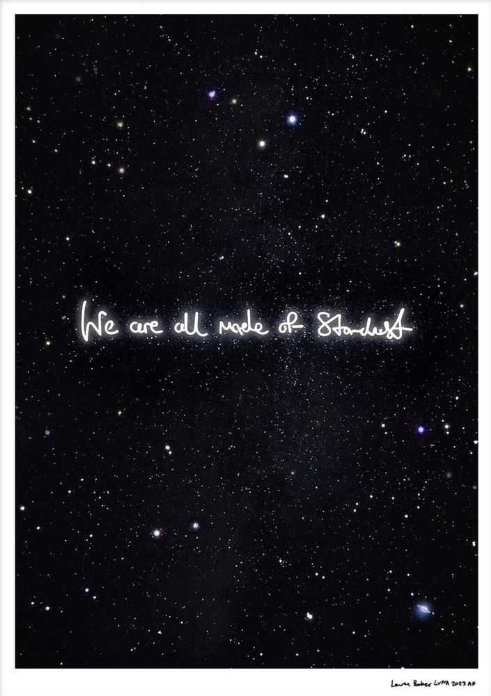 Lauren Baker, ‘Stardust and Spaceships’, 2023, Print, Giclee print - Hahnemuhle Photo Rag 310gsm; Diamond Dust added to 12 of the biggest stars, Self-released, Numbered