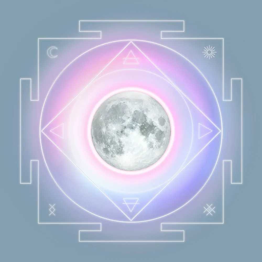 Lauren Baker, ‘Yantra Auric Field - Mini’, 2023, Print, Ink on Hahnemuhle 308 gsm photo rag paper with hand embellished diamond dust, Self-released, Numbered