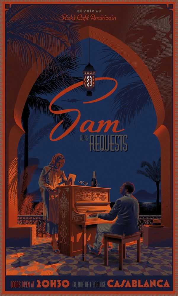Laurent Durieux, ‘Sam Gets Requests (Regular)’, 2013, Print, 9 Color Screen Print on 100 lb. Cougar Cover, Phone Booth Gallery, Numbered