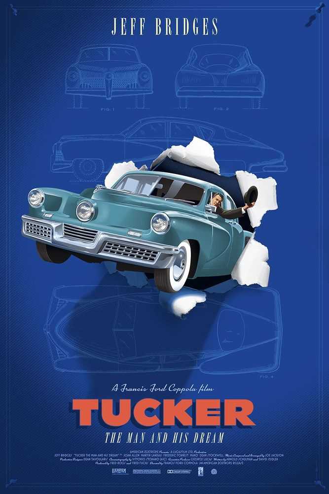 Laurent Durieux, ‘Tucker: The Man And His Dream’, 2018, Print, Screen Print, Mondo, Numbered