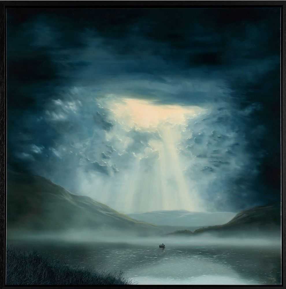 Lawrence Coulson, ‘Loch Lonely’, 2022, Print, Fine Art Print, Castle Fine Art, Numbered, Framed