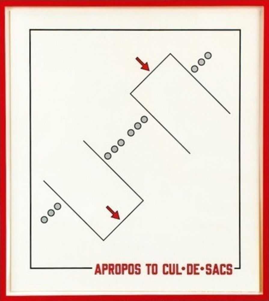 Lawrence Weiner, ‘Apropos’, 2009, Print, Offset print, in artist-designed custom frame, null, Numbered, Framed