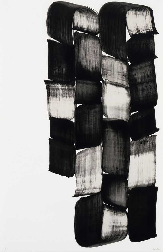 Lee Bae, ‘Brushstroke 4-29’, 2021, Print, Silkscreen on paper, Gahyun Atelier, Numbered