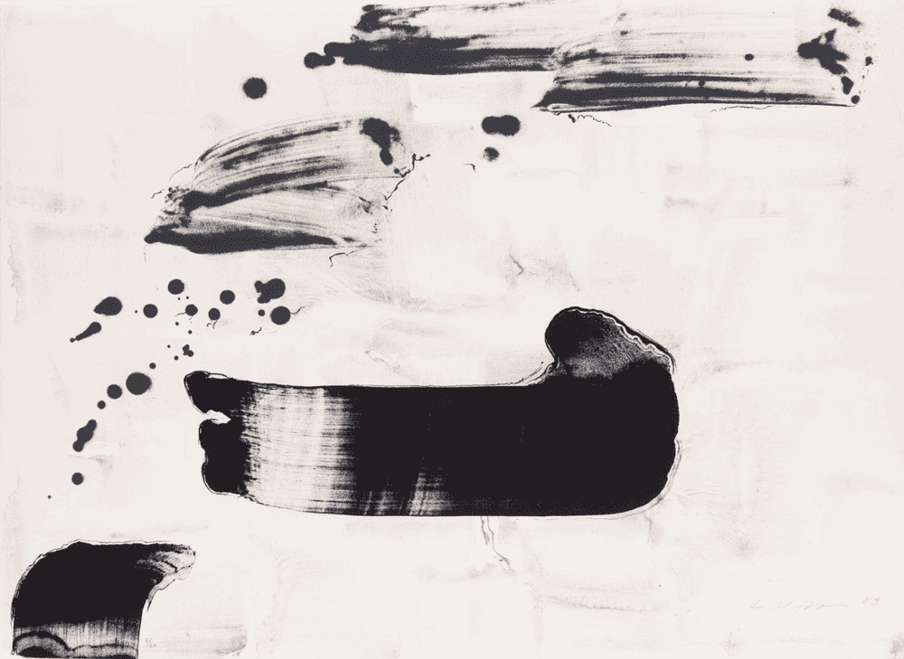 Lee Ufan, ‘都市の記憶より２’, 1989, Print, Lithograph, null, 
