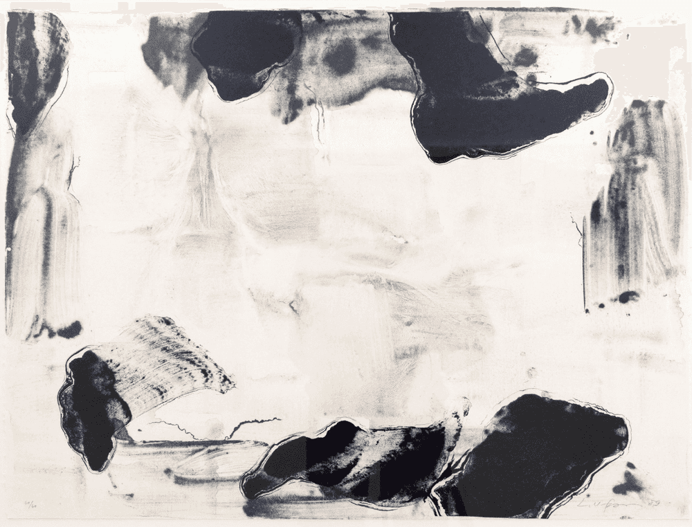 Lee Ufan, ‘Dalla Memoria Di Una Citta VI’, 1989, Print, Lithograph, null, Numbered, Dated