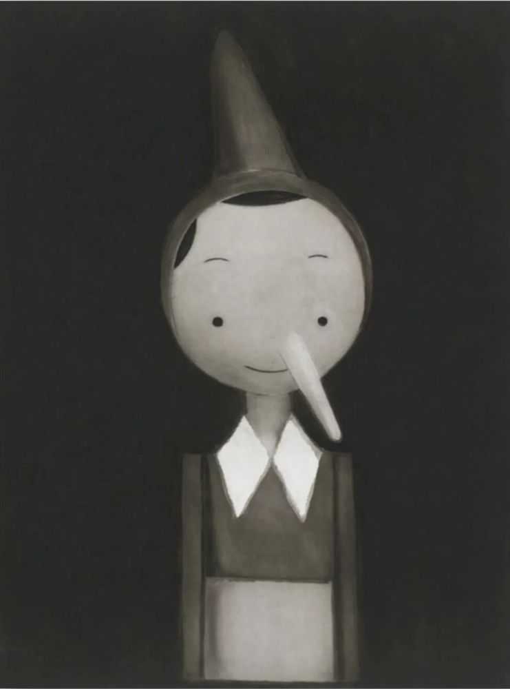 Liu Ye, ‘Pinocchio’, 2011, Print, Two-color etching, aquatint, and sugar lift from one copper plate on Magnani paper, null, Numbered