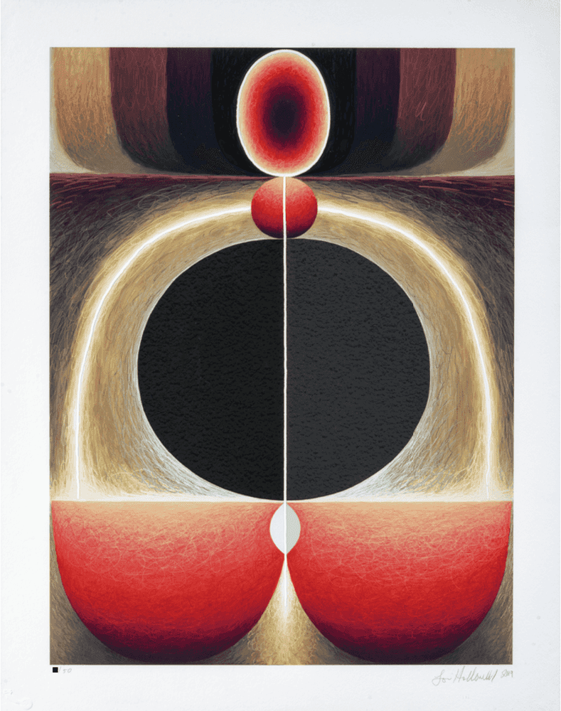 Loie Hollowell, ‘Milk Fountain (2019)’, 2019, Print, Archival inkjet with screenprint, RxArt, Numbered, Dated