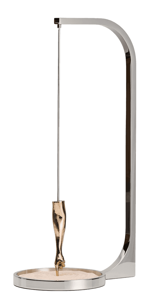 Lorenzo Quinn, ‘Draw Your Own Time (Bronze, Small)’, 2023, Sculpture, Bronze, stainless steel & sand, null, 