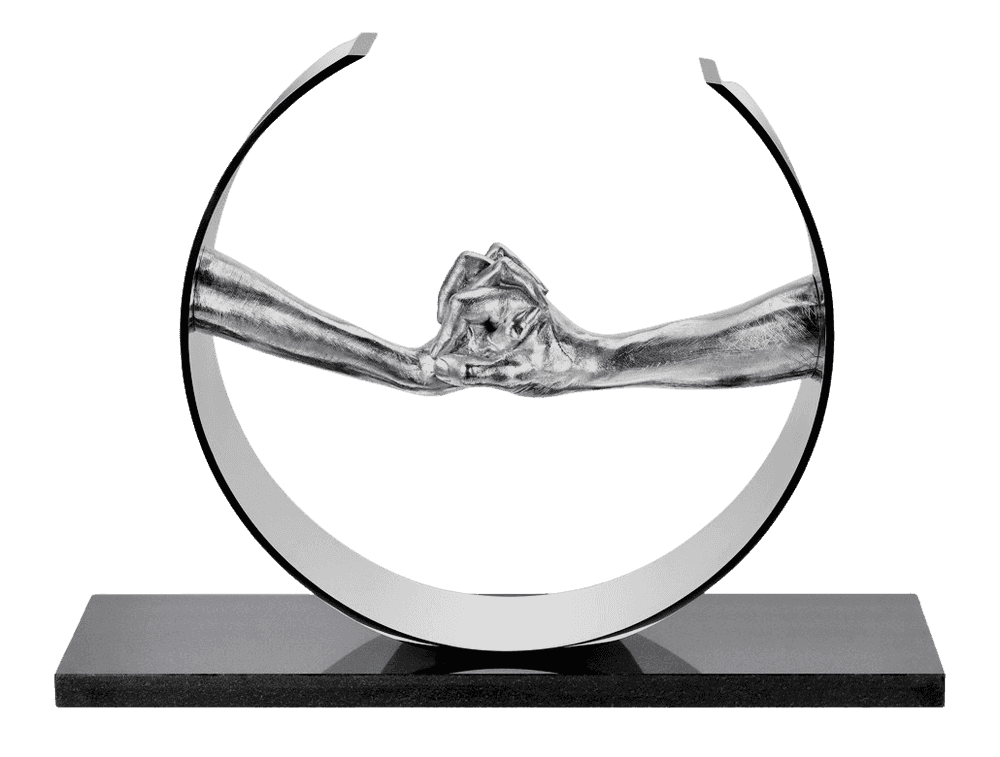Lorenzo Quinn, ‘During Love (aluminium)’, 2019, Sculpture, Aluminium, Castle Fine Art, Numbered