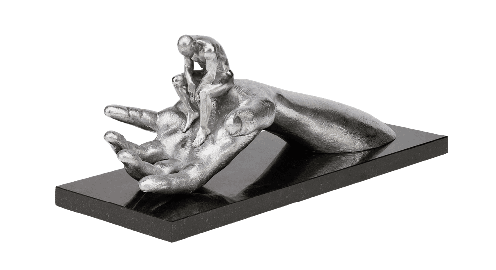 Lorenzo Quinn, ‘Hand of God (aluminium)’, 2019, Sculpture, Aluminium, Castle Fine Art, Numbered