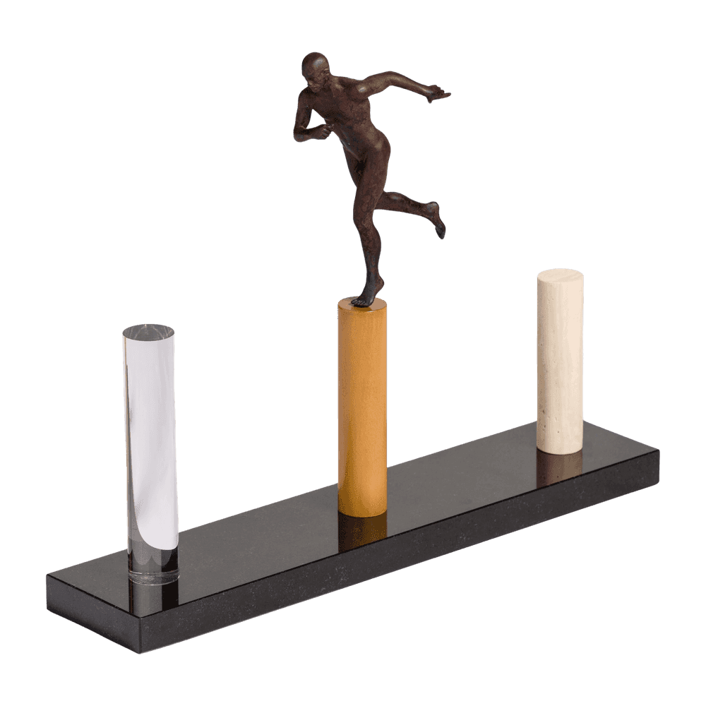 Lorenzo Quinn, ‘Leap of Faith (Bronze)’, 2024, Sculpture, Bronze, Castle Fine Art, Numbered