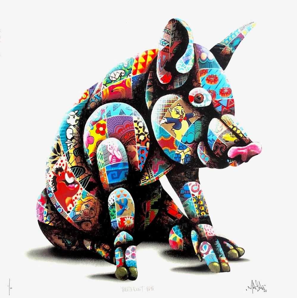 Louis Masai, ‘Please Don't’, 19-11-2020, Print, 23 Colour Screen Print on 330gsm Somerset Paper, Graffiti Prints, Numbered