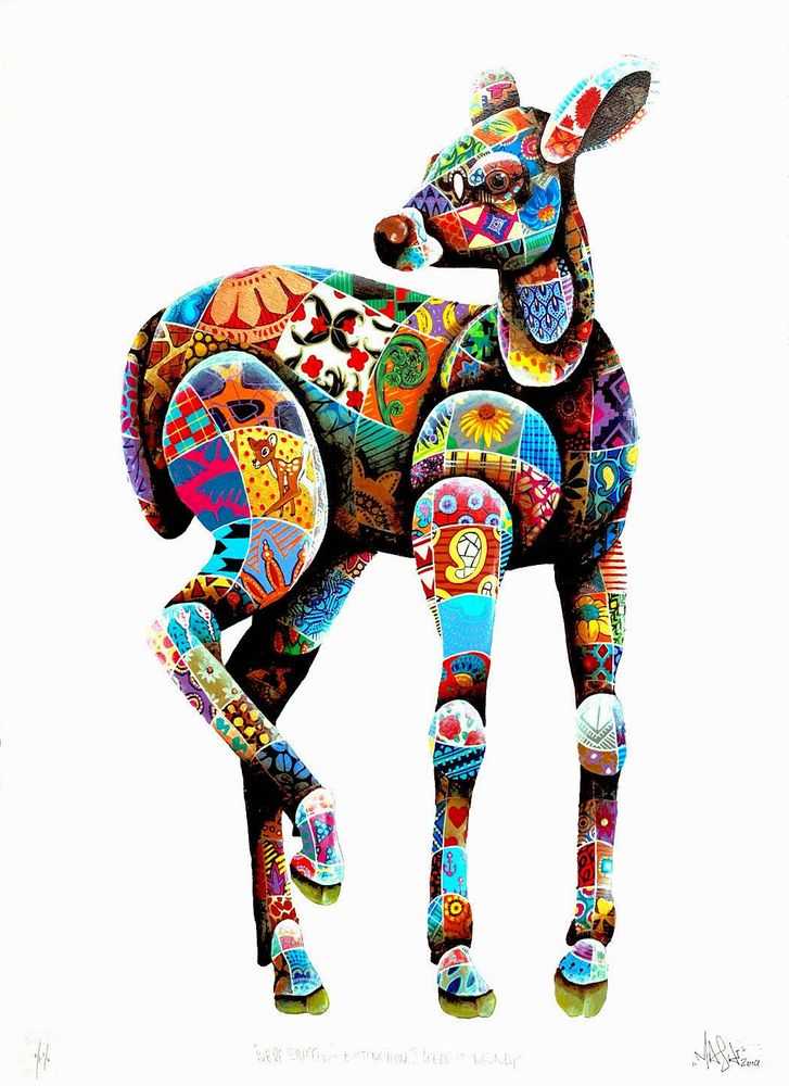 Louis Masai, ‘We're stuffed Extinction? KEEP IT DISNEY!’, 17-10-2019, Print, 22 Colour Screen Print on 330gsm Somerset Paper, Graffiti Prints, Numbered