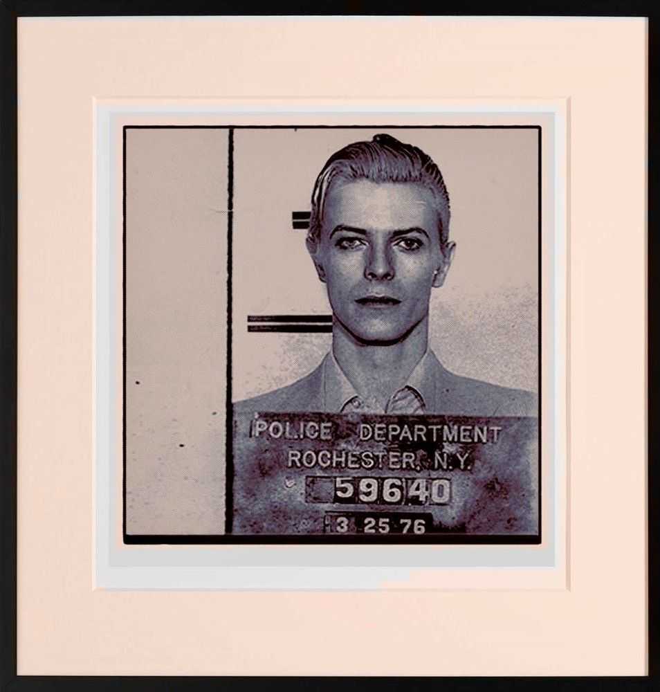 Louis Sidoli, ‘David Bowie’, 2012, Print, Giclee on paper, Castle Fine Art, Numbered, Framed