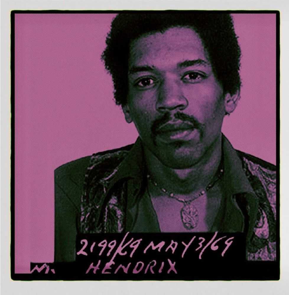 Louis Sidoli, ‘Jimi Hendrix’, 2012, Print, Giclee on paper, Castle Fine Art, Numbered, Framed