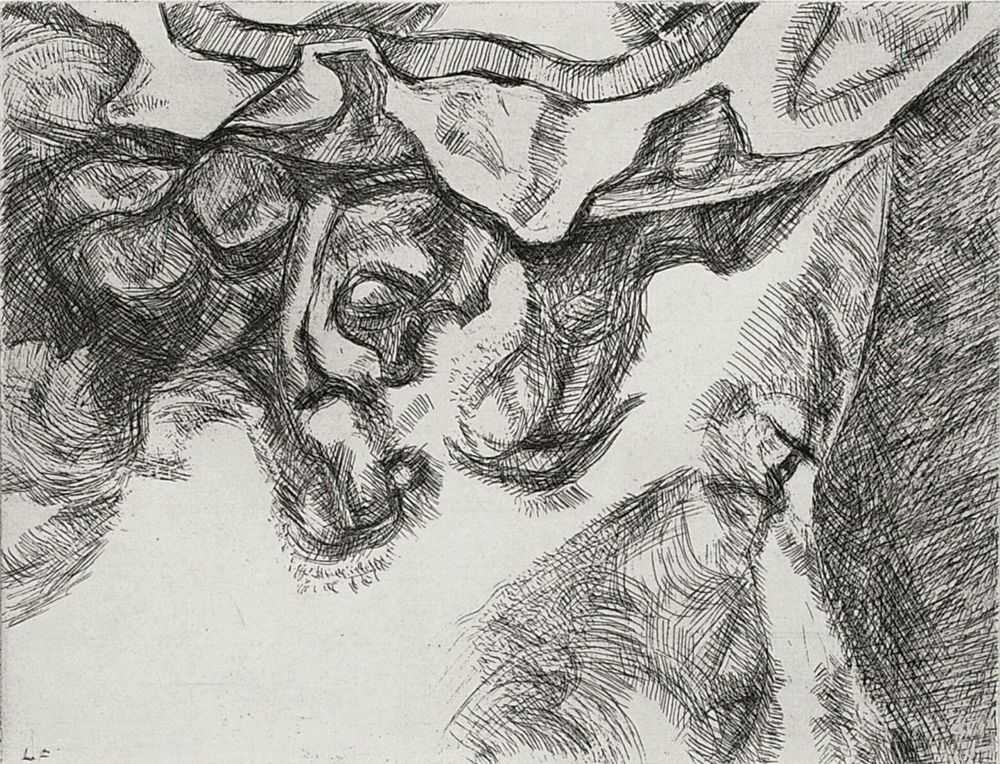 Lucian Freud, ‘After Chardin (Small Plate)’, 2000, Print, Etching, null, Numbered