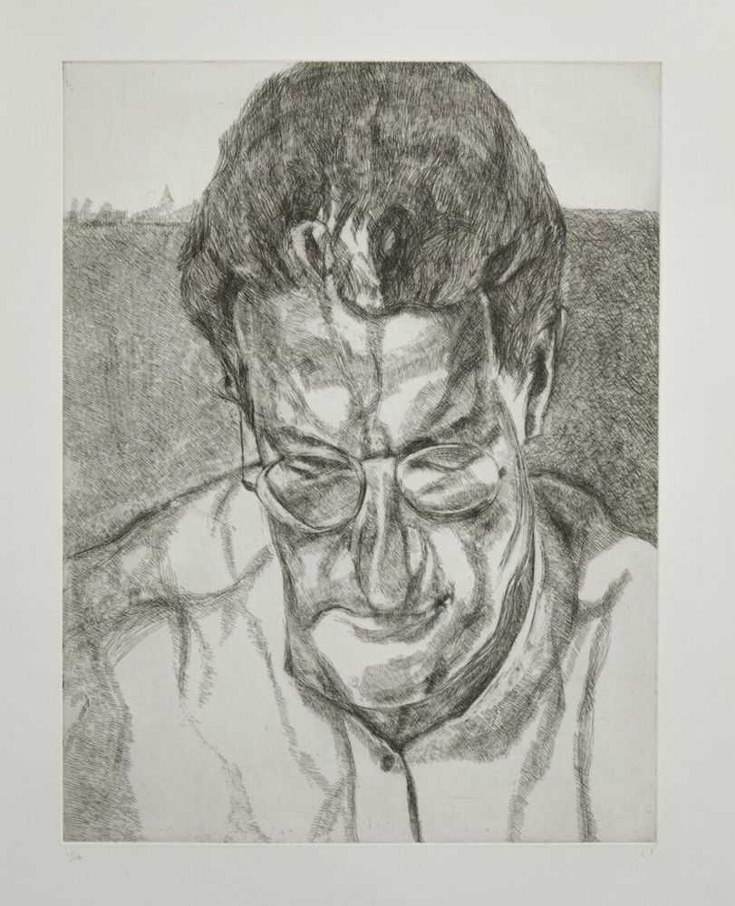 Lucian Freud, ‘The Painter's Doctor’, 2006, Print, Etching on Somerset paper, null, Numbered