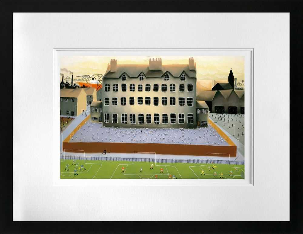 Mackenzie Thorpe, ‘All The World Is Playing’, 2017, Print, Lithograph print, Castle Fine Art, Numbered, Framed