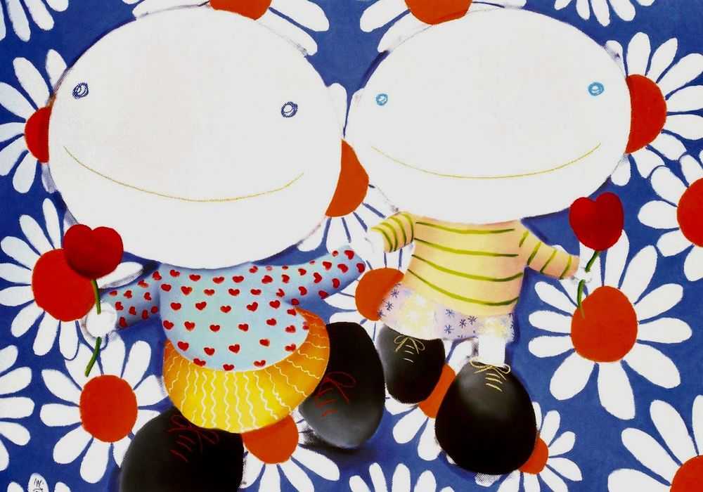 Mackenzie Thorpe, ‘Innocent’, 2022, Print, Lithograph print, Castle Fine Art, Numbered, Framed