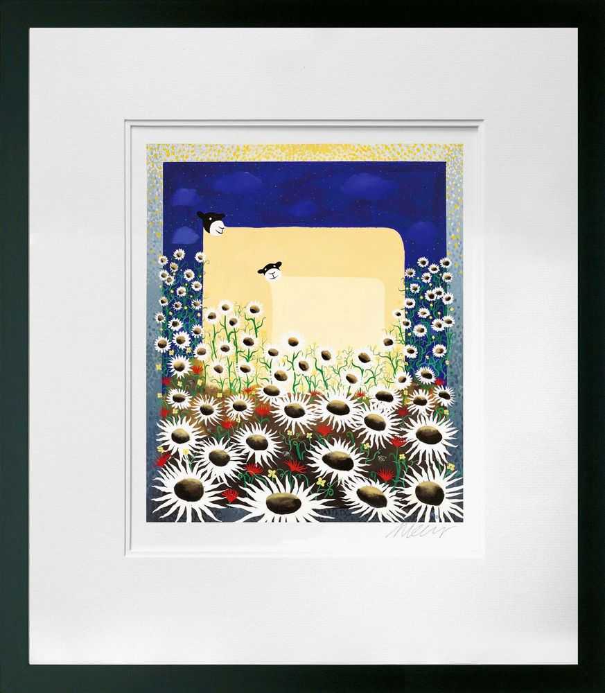 Mackenzie Thorpe, ‘Mother And Daughter’, 2023, Print, Lithograph print, Castle Fine Art, Numbered, Framed