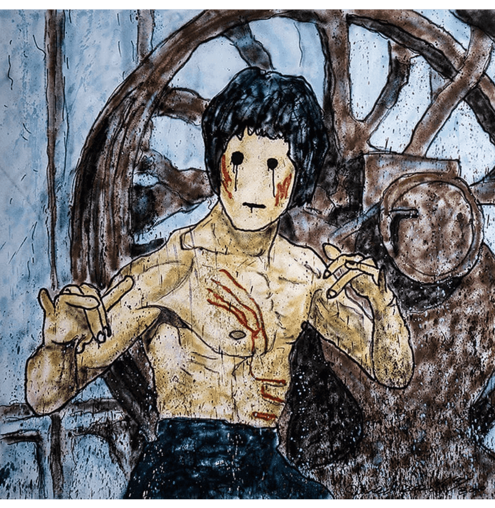 Madsaki, ‘Enter the Dragon II (Inspired by Robert Clouse)’, 2020, Print, Offset lithograph on woven paper, Tonari No Zingaro, Numbered